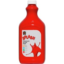 EC CLASSROOM SPLASH PAINT 2 LITRE TOFFEE APPLE RED
