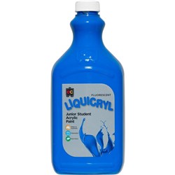EC LIQUICRYL FLUORESCENT PAINT 2 LITRE BLUE