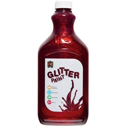 EC GLITTER PAINT 2 LITRE RED