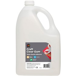 EC CLEAR GUM GLUE 5 Litre