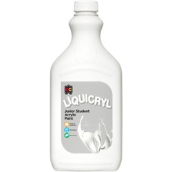 EC LIQUICRYL PAINT 2 LITRE WHITE