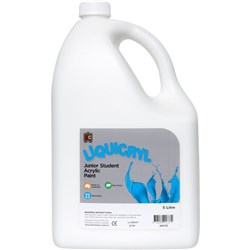 EC LIQUICRYL PAINT 5 LITRE BRILLIANT WHITE