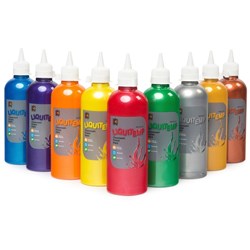 EDVANTAGE METALLIC POSTER METALLIC RED PAINT 500ML