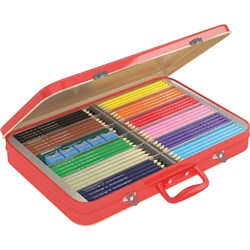 FABER-CASTELL JUNIOR TIN TRIANGULAR CLASS PACK 240s
