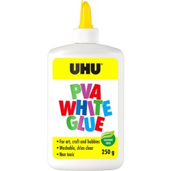 UHU KIDS PVA GLUE 250ML
