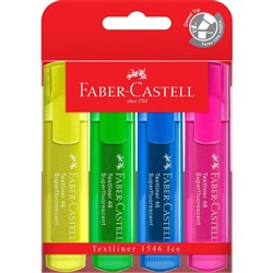 Faber-Castell Textliner Highlighter Ice Assorted Pack Of 4 57-4802-04