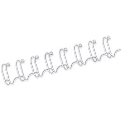 FELLOWES BINDING WIRE COMBS 14 3mm 34 Loop White Pack of 100