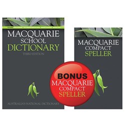 MACQUARIE SCHOOL DICTIONARY & Compact Speller Value Pack