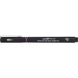 UNI PIN 03-200 BLACK PEN Minimum buy quantity 12
