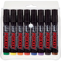 UNIBALL PROCKEY MARKER Bullet Assorted 8'S