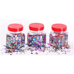 JASART GLITTER SCATTERS ALPHABET 100GM