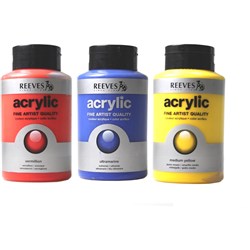 REEVES FINE ARTIST ACRYLIC VIOLET PAINT 400ML