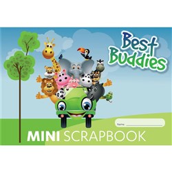 WRITER PREMIUM BEST BUDDIES SCRAP BOOK MINI 165X240MM 100GSM 64 PAGE
