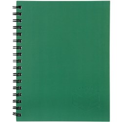 SPIRAX 511 NOTEBOOK HARDCOVER 100 LEAF 225X175MM A5 GREEN