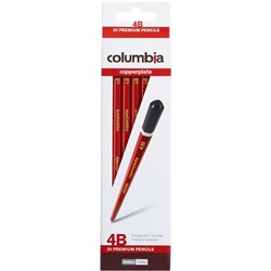 COLUMBIA COPPERPLATE PENCIL Hexagon 4B