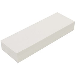 QUILL SENTENCE CARD 300x100mm Blank Strip Minimum buy quantity 4 packets