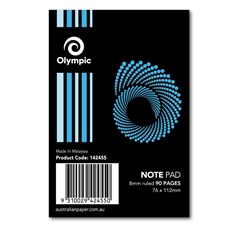 SPIRAL NOTEBOOK 112x77mm 90Pg TB SP60 POCKET OLYMPIC