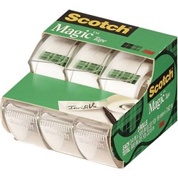 SCOTCH 3105 MAGIC 810 TAPE CADDY 3 19X7.6M IN DISPENSER