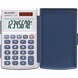 SHARP EL243S POCKET CALCULATOR H105XW64XD11MM