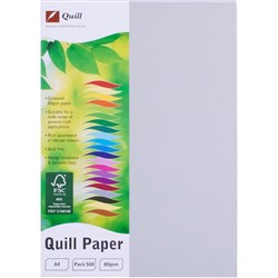 QUILL XL MULTIOFFICE PAPER A4 80gsm Grey