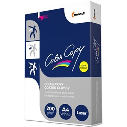 200GSM A4 NEUSIEDLER COLOR COPY PAPER GLOSS PK250 ( 5 PACKS FOR COMPLETE BOX )