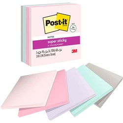 POST-IT SUPER STICKY RECYCLED NOTES 654-5SSNRP 73x73mm pk5