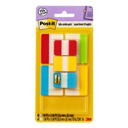 686-VAD2 50MMX25MM VALUE PACK BLUE, GREEN, RED DURABLE TABS PACK 7