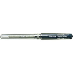 UNIBALL UM153 SIGNO BROAD GEL INK PEN BLUE / BLACK JAD-UM153BLBK