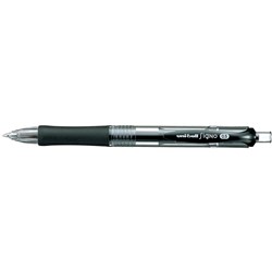 UMN152/M BLACK SIGNO PEN RETRACTABLE MICRO MED 0.5MM JAD-UMN152MBK BOX 12