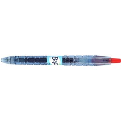 PILOT B2P RETRACTABLE GEL PEN FINE RED Minimum buy 10