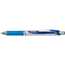 PENTEL BL77 ENERGEL DELUXE RETRACTABLE GEL INK PEN BLUE Minimum buy quantity 12