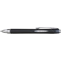 UNIBALL JETSTREAM RETRACTABLE ROLLERBALL PEN 1.0MM BLACK