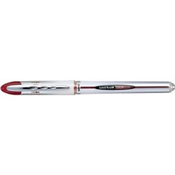 UNIBALL VISION ELITE 0.8MM UB200 ROLLERBALL RED PEN Minimum buy quantity 12