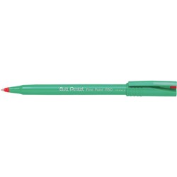 PENTEL R50 BALL PEN RED PEN-R50-B Minimum buy quantity 12