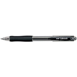 UNIBALL LAKNOCK BALLPOINT PEN RETRACTABLE FINE 0.7MM BLACK Minimum buy quantity 12