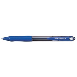 UNIBALL LAKNOCK SN100 BLUE MEDIUM 1.0MM RETRACTABLE PEN Minimum buy quantity 12