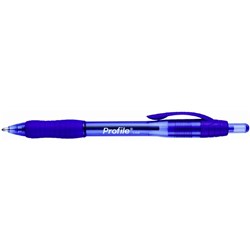 PAPERMATE PROFILE RETRACTABLE BALLPOINT PEN BLUE