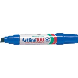 ARTLINE 100 MARKER BLUE 12MM TIP