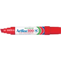 ARTLINE 100 MARKER RED 12MM TIP GPE-110002