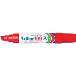 ARTLINE 100 MARKER RED 12MM TIP GPE-110002