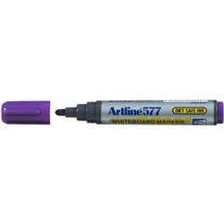 ARTLINE 577 DRYSAFE WHITEBOARD MARKERS PURPLE 157706