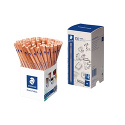 STAEDTLER 130 NATURAL PENCIL HB CUP 100