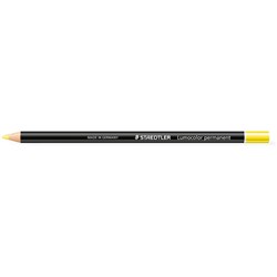 STAEDTLER LUMOCOLOR GLASOCHROM PERM  PENCIL YELLOW # WAS 808 CHINAGRAPH