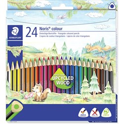 STAEDTLER NORIS CLUB 24 ASSORTED COLOURED PENCILS
