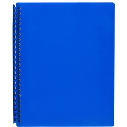 A4 MARBIG REFILLABLE DISPLAY BOOKS BLUE 31802