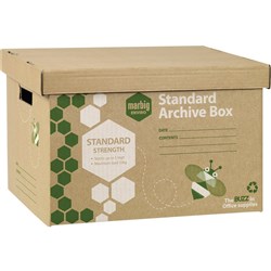 MARBIG ENVIRO ARCHIVE BOX 100% Recycled Brown