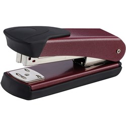 REXEL MATADOR DESK STAPLER HALF STRIP 26/6 RED