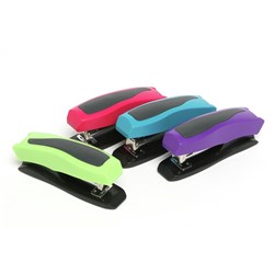 MARBIG DESKTOP PLASTIC STAPLER ASSORTED COLOURS