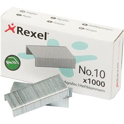 REXEL STAPLES NO 10 Box of 1000 R06150