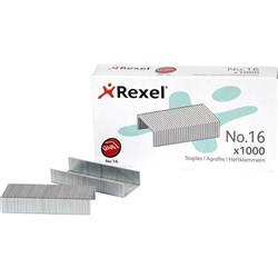 REXEL 16 STAPLES 24/6 Box of 1000 R06121
